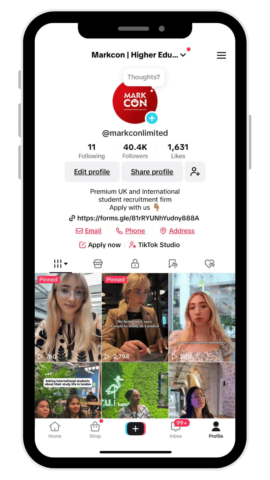 Phone mockup left